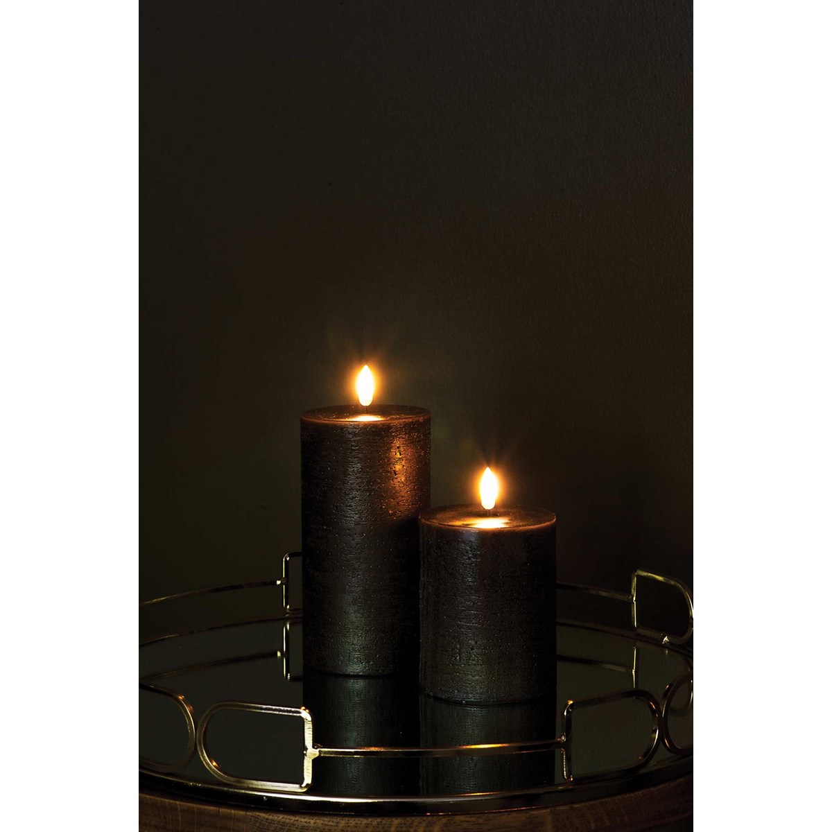Uyuni lighting Ledlys svart h10 cm
